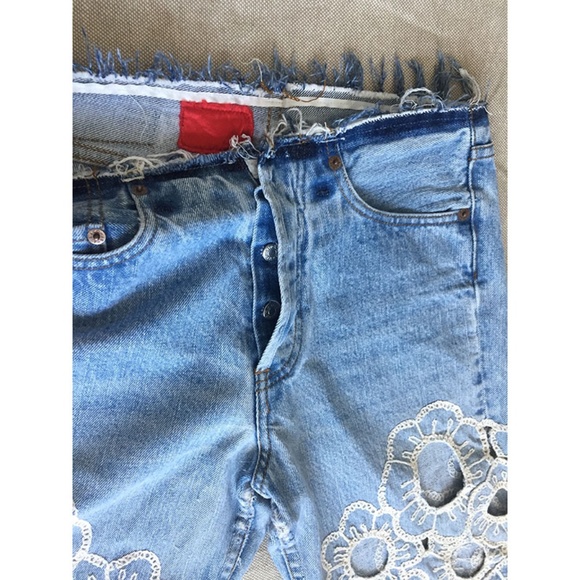 Vintage French Mid Rise Festival Jeans - Picture 5 of 5